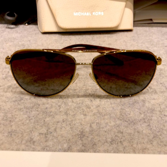 Michael Kors polarized sunglasses with case